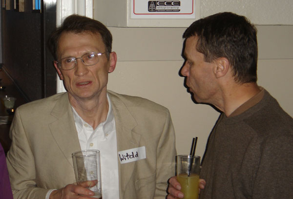 Nov06007.jpg - Witold Miedzybrodzki and Paul Barry.